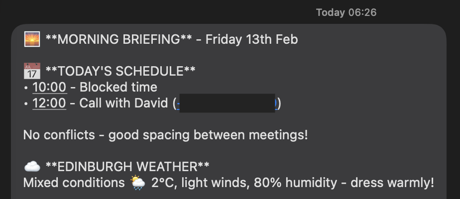 GREMLIN morning briefing