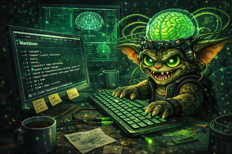 GREMLIN working with Markdown notes