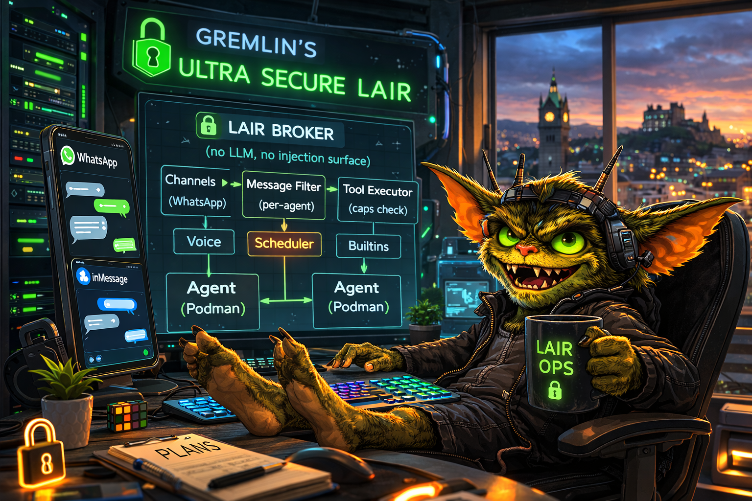 GREMLIN's Ultra Secure Lair
